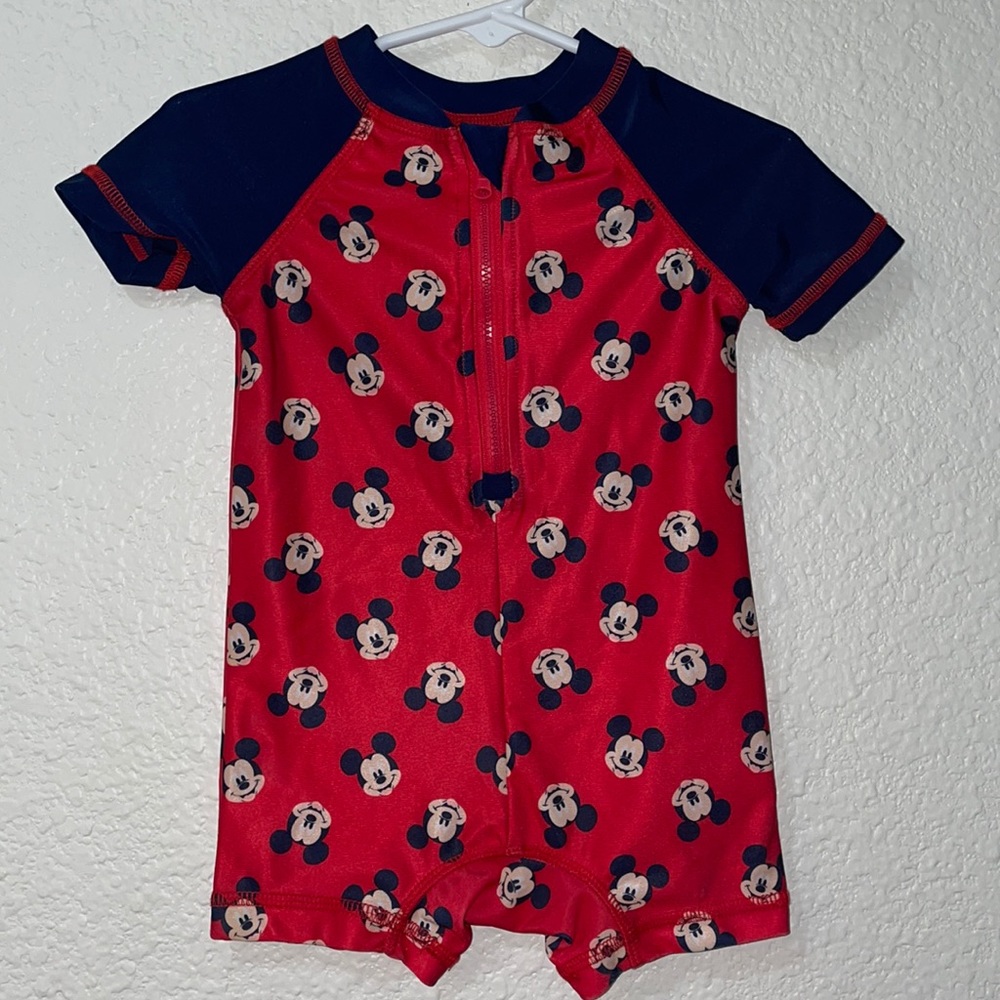 Micky Mouse Swimming 6/9 months